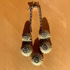 Ann Taylor Flower Statement Necklace